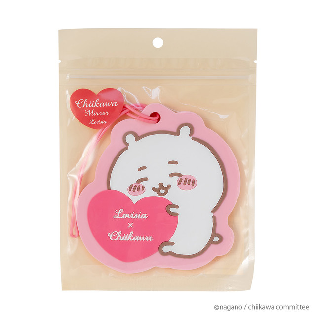 「Lovisiaちいかわラバーミラー」ちいかわ
