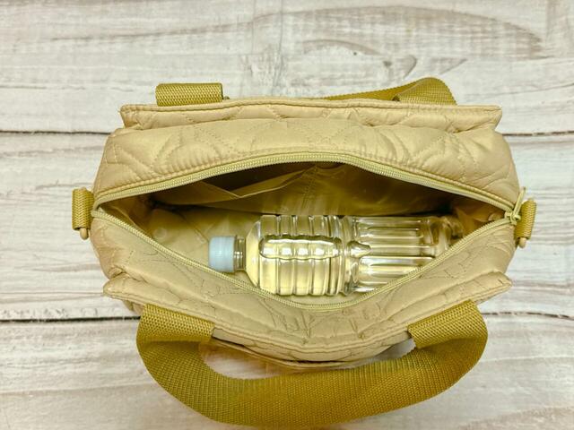 550mlペットボトルがラクラク収納できる大きさ♪