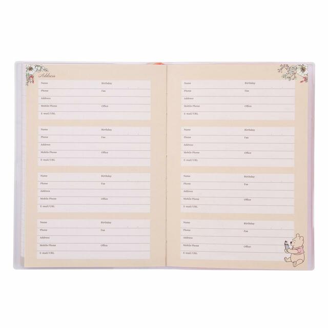 プー&フレンズ 手帳・スケジュール帳 Calendar&Organizer 2024 1,540円