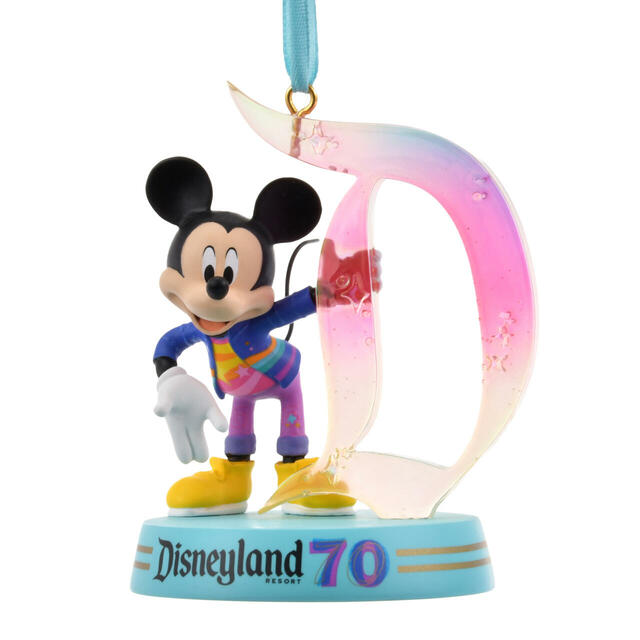 ミッキー オーナメント DISNEYLAND RESORT 70TH CELEBRATION 2,800円