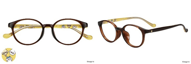 【Zoff×ちいかわ 第3弾】HAPPYモデル／子どもにもおすすめの軽量XSサイズ　税込7,700円（セットレンズ代込）