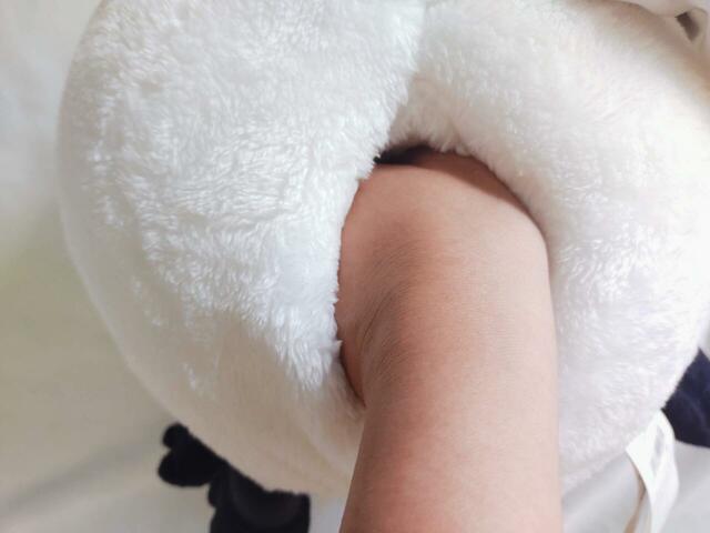 手をつっこめる