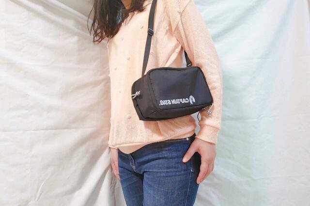 【MonoMax】「付録：キャプテンスタッグ ショルダーバッグ」ワンショルダーで持つことも可能