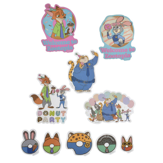 ズートピア シール・ステッカー ケース入り 10TH Anniversary Collection from the Disney movie Zootopia 1,300円
