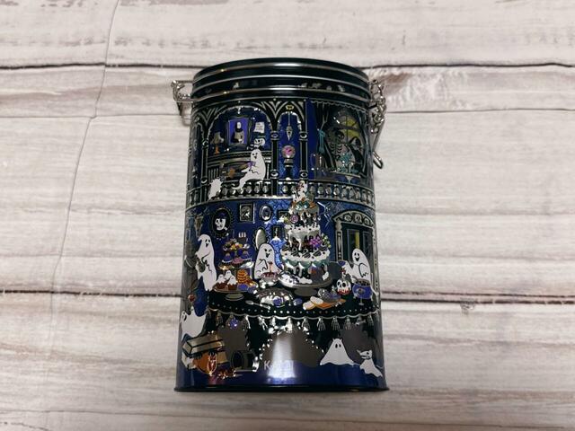 【カルディ】ハロウィンキャニスター缶／税込789円