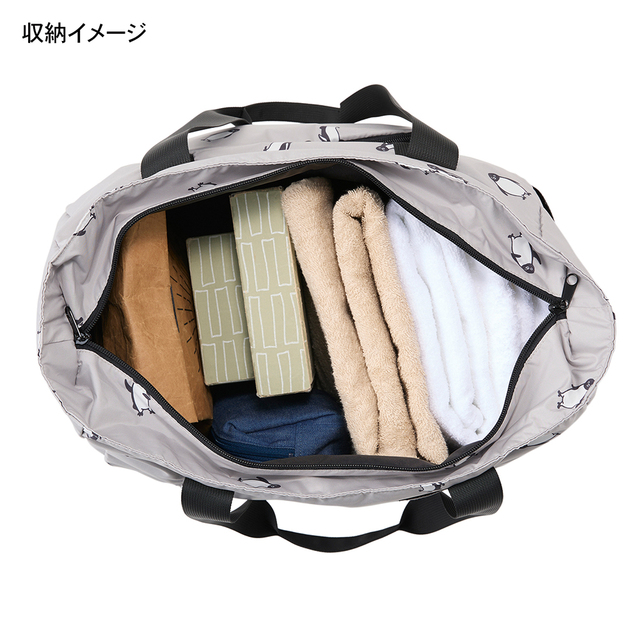 ベルメゾン キャリーケースに取り付け可能な折りたたみトートバッグ「Suicaのペンギン」