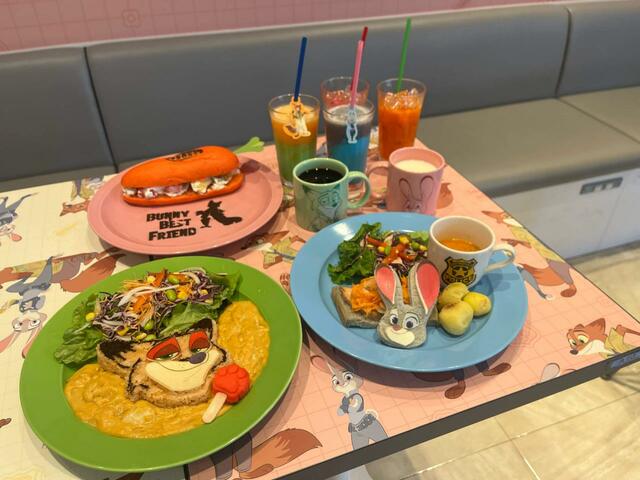 ディズニー『ズートピア』「Zootopia」BUNNY BEST FRIEND OH MY CAFE