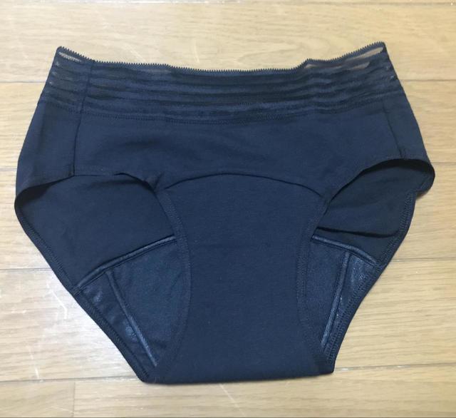 【GU トリプルガードショーツ】クロッチ部分が3層構造になっています