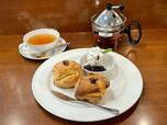【喫茶 ミモザ】スコーン・セットは800円。