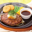ビーフ 100％超あらびきハンバーグ大葉おろしの和風醤油ソース