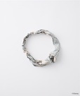 ミッキー&ミニー / アーガイルシルクヘアアバンド ブルー×ブラウン ¥12,100