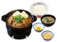 「お肉たっぷり牛鍋膳」＋小鉢
