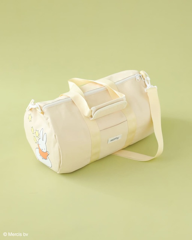 【Green Parks×ミッフィー】「Miffy/ドラムショルダーBag」カラー：Ivory　￥4,990