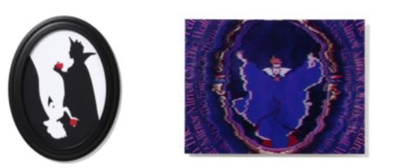 エヴィルクイーン/アートボード S：￥3,000　　エヴィルクイーン/アートボード L：￥15,000