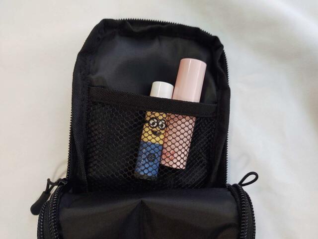 メッシュポケットの使用例