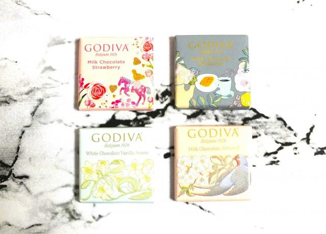 【ゴティバ】4種類のカレ、計6枚入り