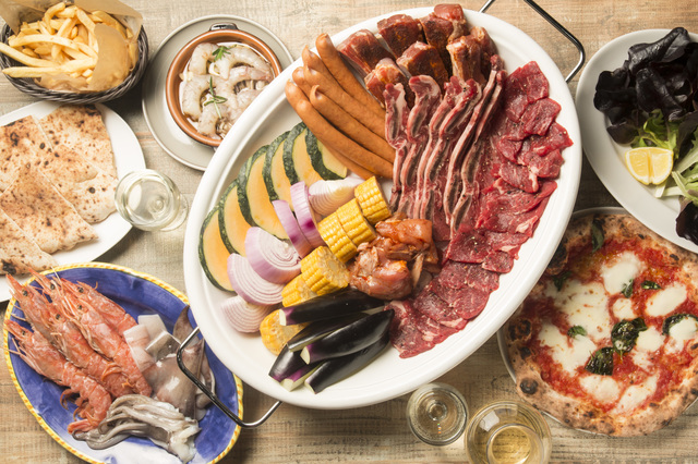 AOI NAPOLI（大阪・天王寺）スタンダードBBQプラン