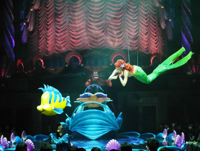 マーメイドラグーンシアター「キング・トリトンのコンサート」／東京ディズニーシー ©Disney