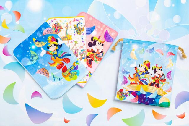 東京ディズニーランド新パレード「ディズニー・ハーモニー・イン・カラー」グッズ|東京ディズニーリゾート40周年“ドリームゴーラウンド”|発売日:2023年7月10日(月)|販売店舗:東京ディズニーランド「グランドエンポーリアム」
