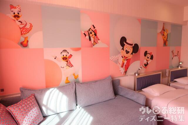 東京ディズニーセレブレーションホテル　ウィッシュB イマジニング・ザ・マジック “10イヤーズ・オブ・ドリームス＆マジック”ルーム