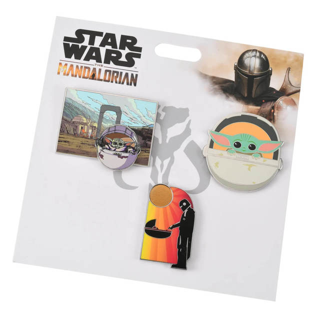 スター・ウォーズ マンダロリアン、ザ・チャイルド ピンバッジ セット マンダロリアン ｜2,860円 (税込)