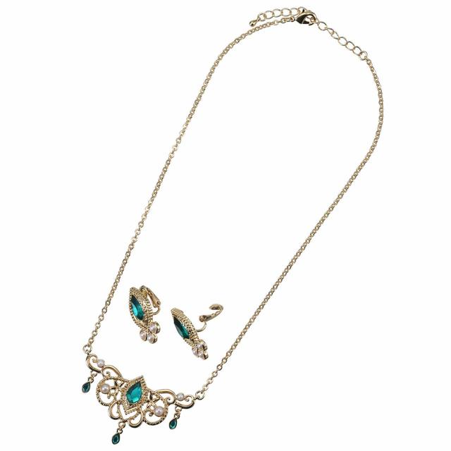 ジャスミン ネックレス・イヤリング Aladdin 30years 4,950円