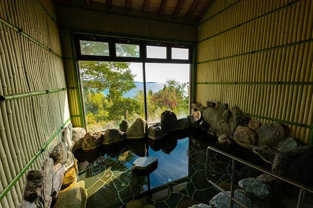 オプションの展望貸切風呂