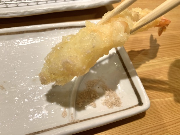海の食べ物は塩と相性がいいに決まってる！【天ぷら定食 まきの】
