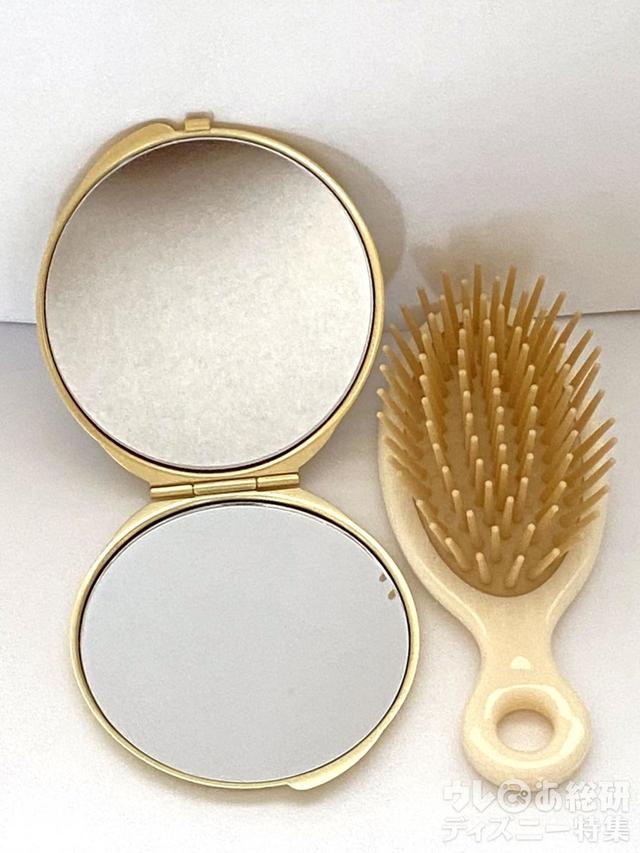 「Say cheese!」ミラー&ヘアブラシ