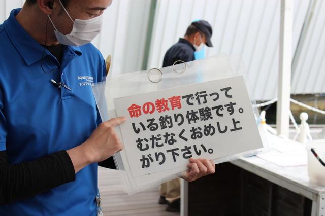 スタッフさんが丁寧に説明してくださいます