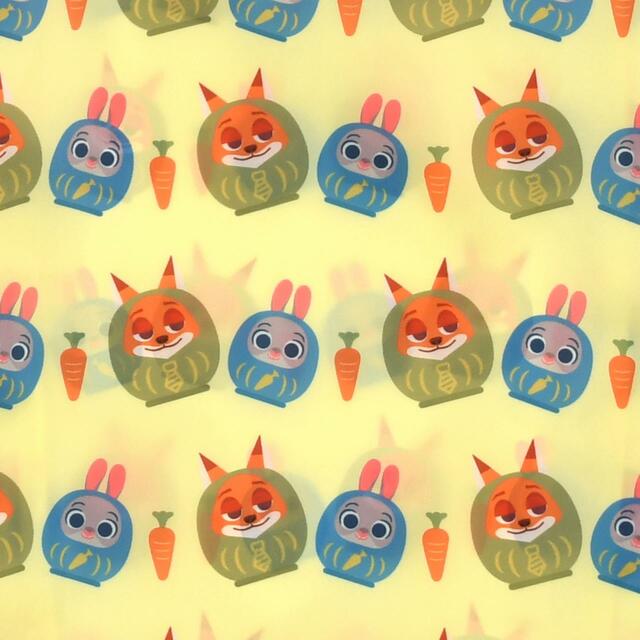 ジュディ・ホップス＆ニック・ワイルド ショッピングバッグ・エコバッグ 巾着入り HAPPY JUDY YEAR 2,970円