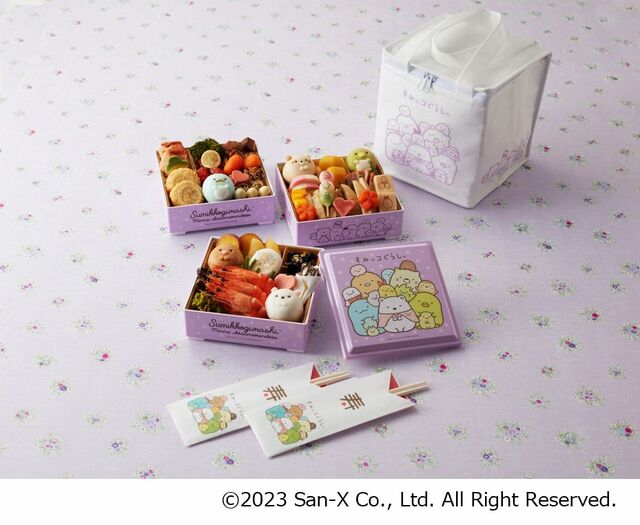 「おせち・二段重『すみっコぐらし』」＜21,900円(税込)＞【ベルメゾン キャラクターおせち2024年度版】