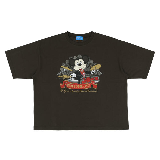 Tシャツ 4,300円|東京ディズニーシー「ビッグバンドビート」グッズ|販売店舗:東京ディズニーシー「エンポーリオ」|発売日:2025年7月1日(火)