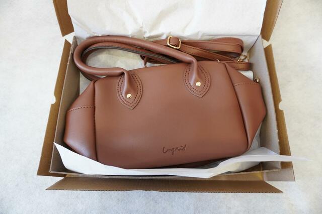 【Ungrid（アングリッド）ミニボストンショルダーバッグ】開封してみたところ