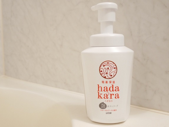 ハダカラ　泡ボディソープ