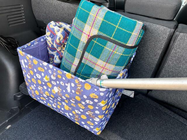 【ムーミン 収納ボックス (木陰のはなし) 】車のトランクルームにもおすすめです