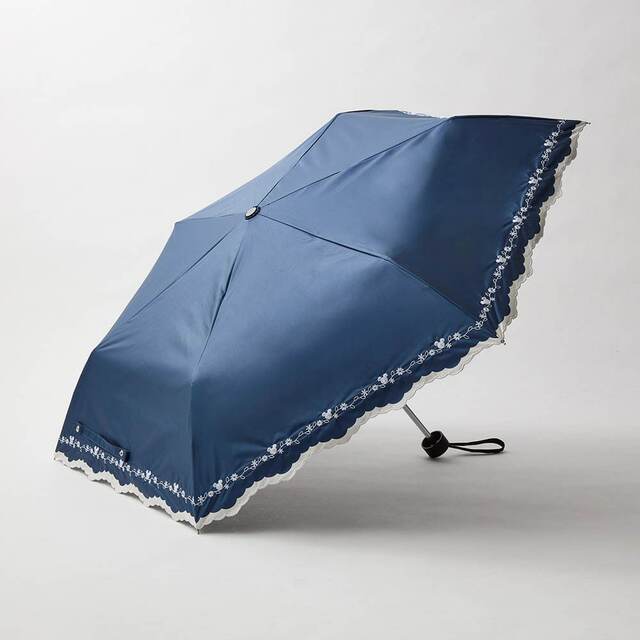 １級遮光晴雨兼用刺繍折りたたみ日傘（選べるキャラクター）｜￥6,490 （税込）