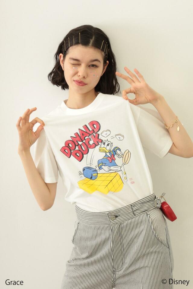 Tシャツ 6,600円｜MILKFED.「ドナルドダック」コレクション