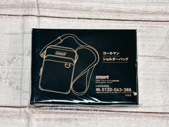 付録は「Coleman(コールマン)キーリング付き2層ショルダーバッグ」
