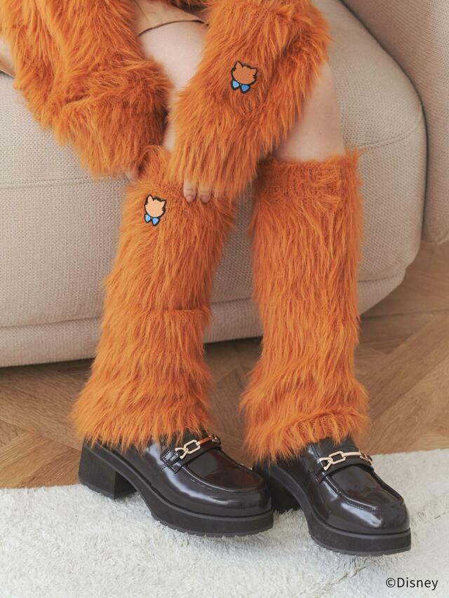 ロングシャギーレッグウォーマー 6,600円|MERCURYDUO【ディズニーコレクション】おしゃれキャット
