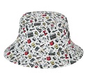 ワークマン プリントバケットハット