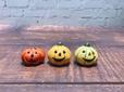 【ナチュラルキッチン】オブジェ積みカボチャオレンジ・カボチャオブジェSオレンジ・カボチャオブジェSグリーン／各税込110円