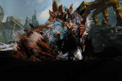 Usj モンハン 超帯電状態をリアルに体感 4回目の モンスターハンター ザ リアル はジンオウガにシビレろ 1 2 ウレぴあ総研