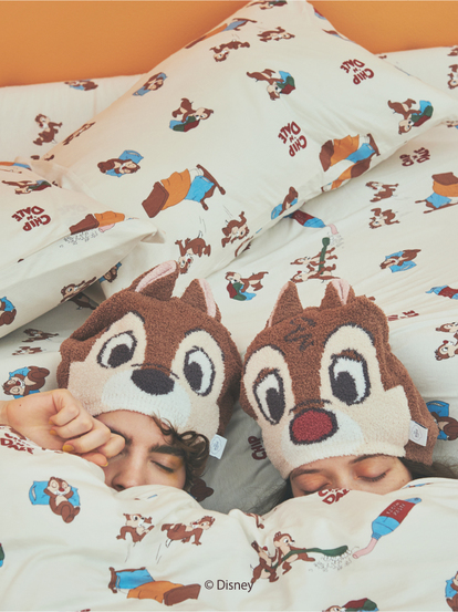 gelato pique - 【新品】Chip&#39;nDale ナイトキャップ ジェラートピケ 2枚セット Sleep】シルクナイトキャップ(クッション・グッズ)｜ルーム