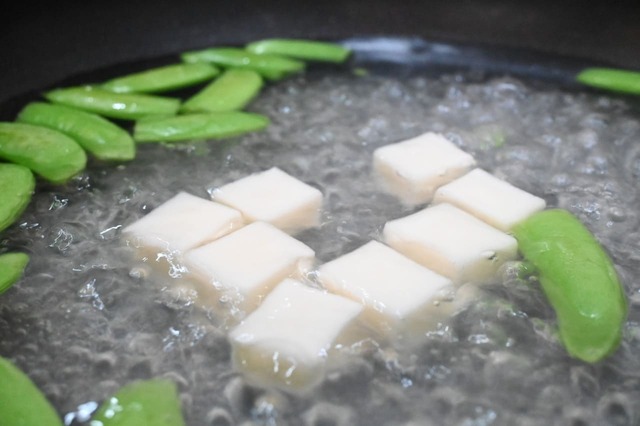 【おもちアレンジ・ニョッキ】1分茹でる