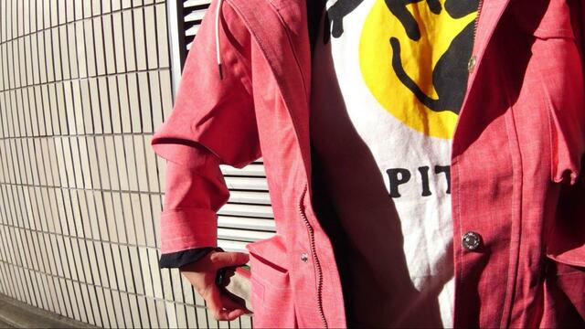 【ワークマン フレイムテックマウンテンザックライトウォームレイン】カードケースもサッと