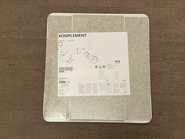 【IKEA　KOMPLEMENT コムプレメント】持ち帰りやすい形