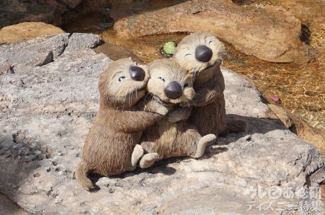 周辺には映画に登場したあのキャラクターも