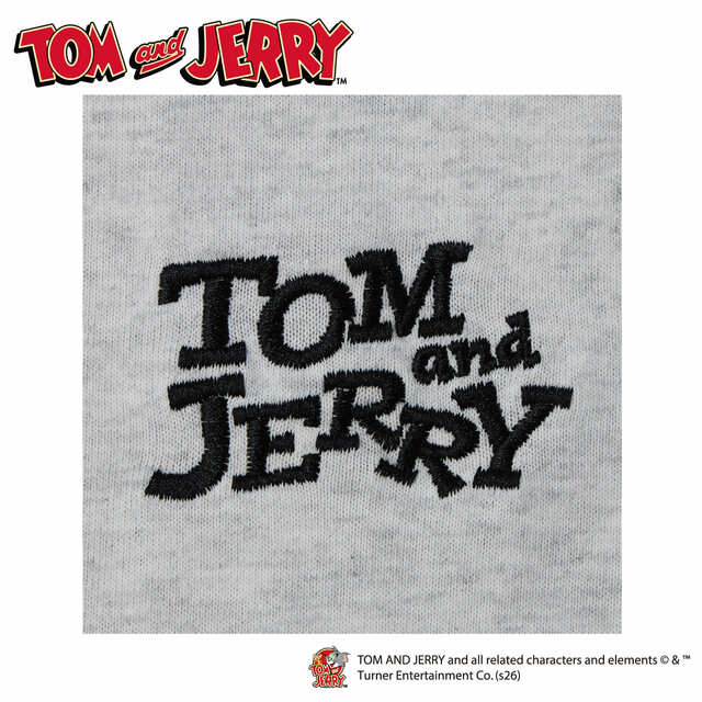 【トムとジェリー】フロントにロゴ刺繡
