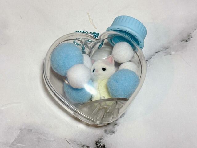 シルバニアファミリーの赤ちゃんも入るサイズ感